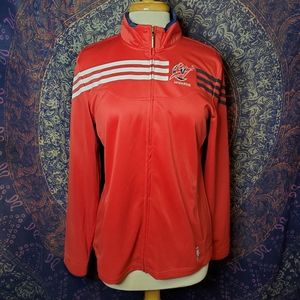 Adidas NBA Washington Wizards Warm-up Track Jacket Womens Size Large